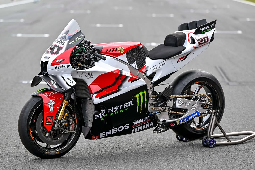 EKSKLUSIF! Livery Yamaha Spesial Perayaan 70 Tahun di MotoGP Assen 2025 2 Livery Yamaha 70 Tahun
