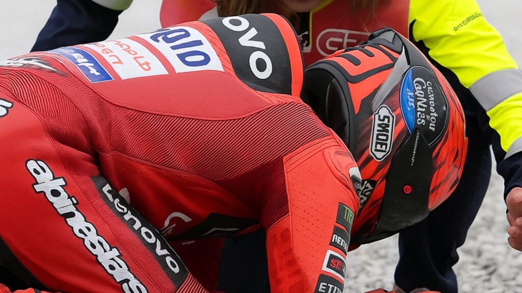 Marc Marquez Kecelakaan di FP1 MotoGP Assen