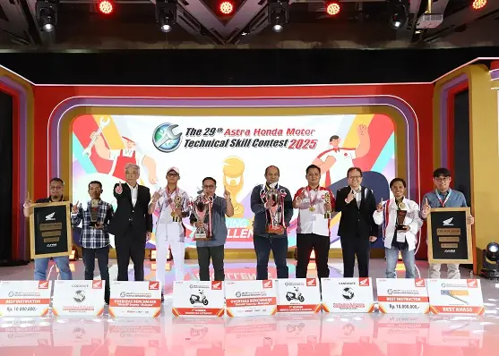 AHM Technical Skill Contest 2025 Pastikan Kualitas Layanan Honda Tetap Nomor 1