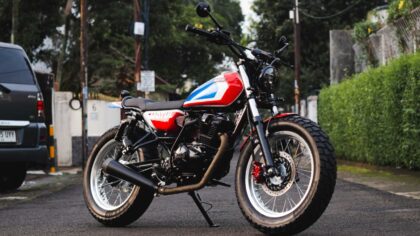 Custom Honda Verza 2015: Berubah Total Jadi Tracker Ala Katros Garage