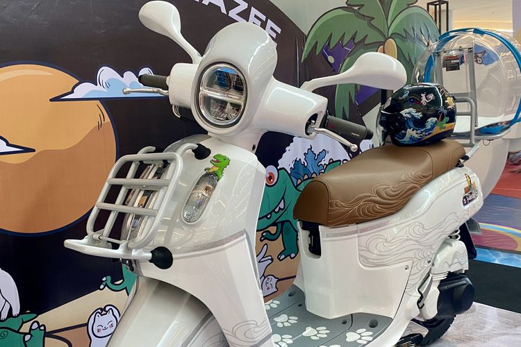 Modifikasi Unik Yamaha Fazzio Zee JKT48