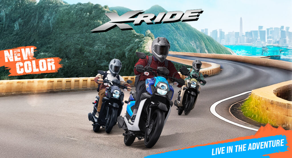 Warna Baru Yamaha X-Ride 125 2025