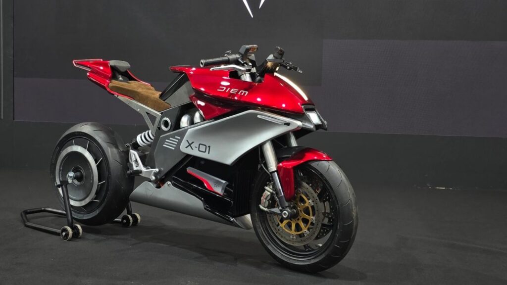 Diem X-01: Konsep Motor Listrik Terbaru dengan Desain Futuristik