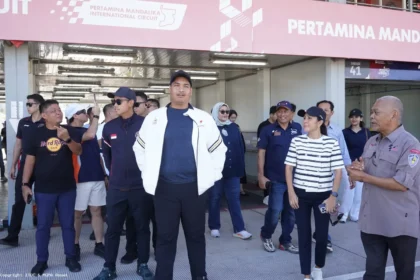 Kunjungan Menpora ke Mandalika Dalam Rangka Menyukseskan MotoGP 2025
