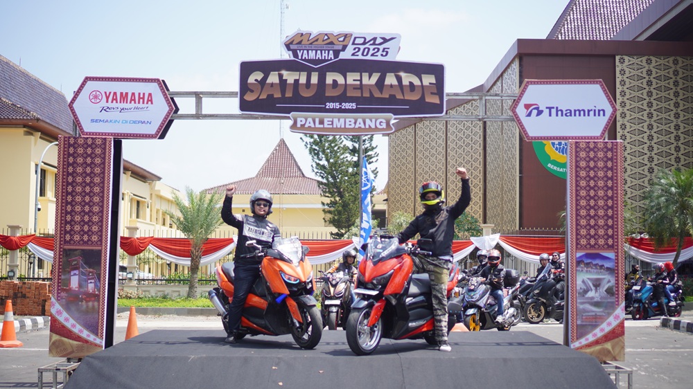 MAXi Yamaha Day 2025 Sukses Diselenggarakan di Nganjuk dan Palembang untuk Perayaan Satu Dekade