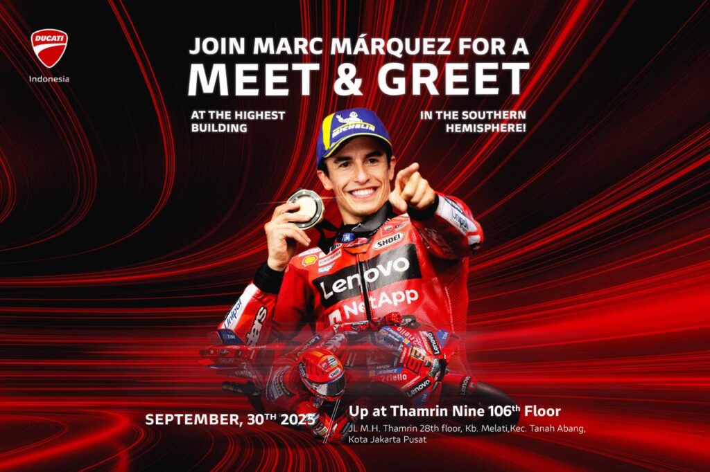 Casa Ducati MotoGP Mandalika 2025, Nonton Balapan Sekaligus Ketemu Marc Márquez Eksklusif 4 Casa Ducati MotoGP Mandalika 2025, Nonton Balapan Sekaligus Ketemu Marc Márquez Eksklusif