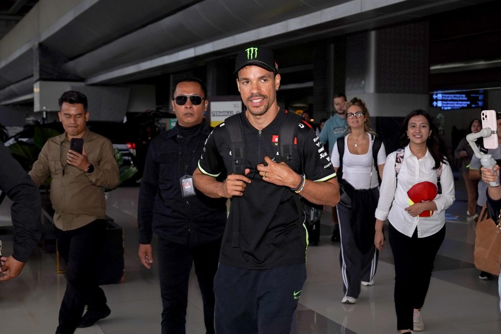 Franco Morbidelli tiba di Jakarta