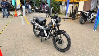 Harga WMOTO Porter 125 Cuma 23 Jutaan, Motor Bebek Adventure Pilihan Paling Logis