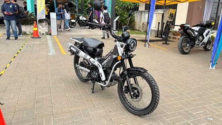 Harga WMOTO Porter 125 Cuma 23 Jutaan, Motor Bebek Adventure Pilihan Paling Logis