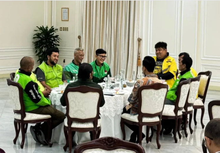 Pernyataan Resmi inDrive Terkait 2 Pengemudi yang Bertemu Wapres Gibran