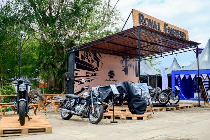 Royal Enfield Hadir di Custom War 2025 Meluncurkan Motor Kustom Groove FT 450