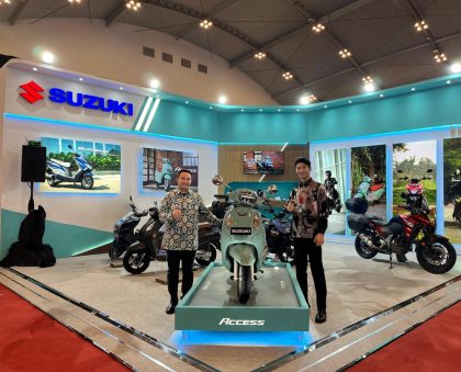 Suzuki Access 125 Resmi Meluncur di IMOS 2025, Skutik 25 Juta Paling Efisien untuk Mobilitas Urban