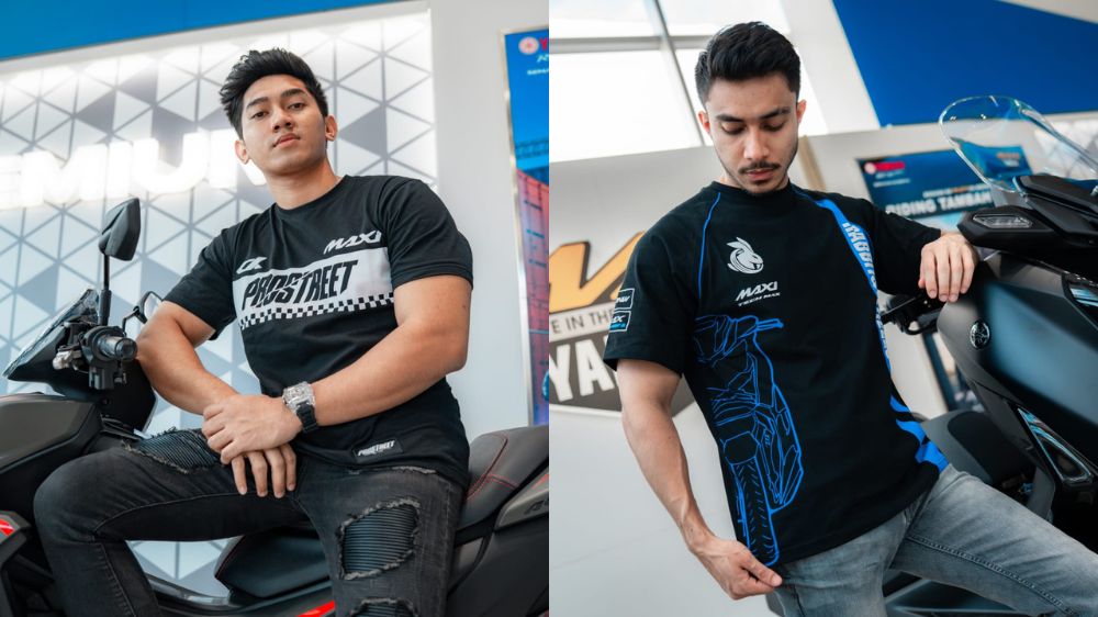 T-Shirt Pro Street (kiri) dan T-Shirt Rabbit & Wheels (kanan)