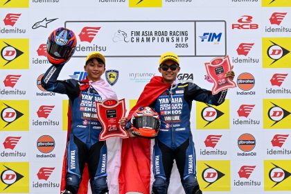 Yamaha Racing Indonesia di ARRC Mandalika 2025 Memperoleh Hasil Double Podium di Kelas SS600