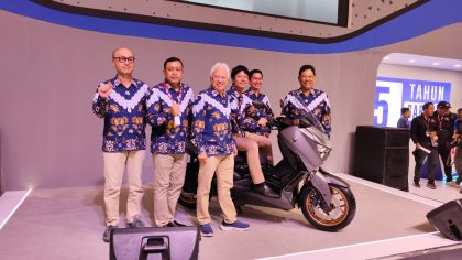 Yamaha XMAX Connected TechMAX Resmi Meluncur di IMOS 2025