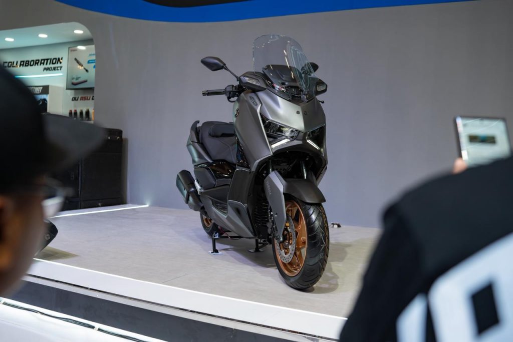 Yamaha XMAX Connected TechMAX Resmi Meluncur di IMOS 2025