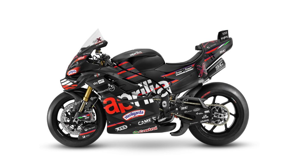 Aprilia RSV4 X-GP edisi terbatas dengan tenaga 238 Hp dan bobot 165 Kg
