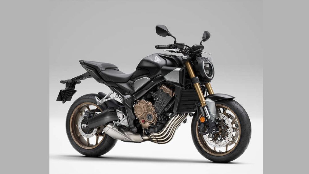 CB650R warna Matt Gunpowder Black Metallic