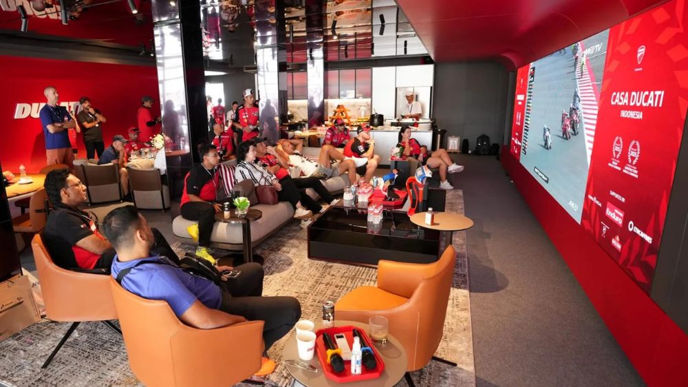 Casa Ducati Indonesia Simbol Hospitality Kelas Dunia di MotoGP Mandalika 2025