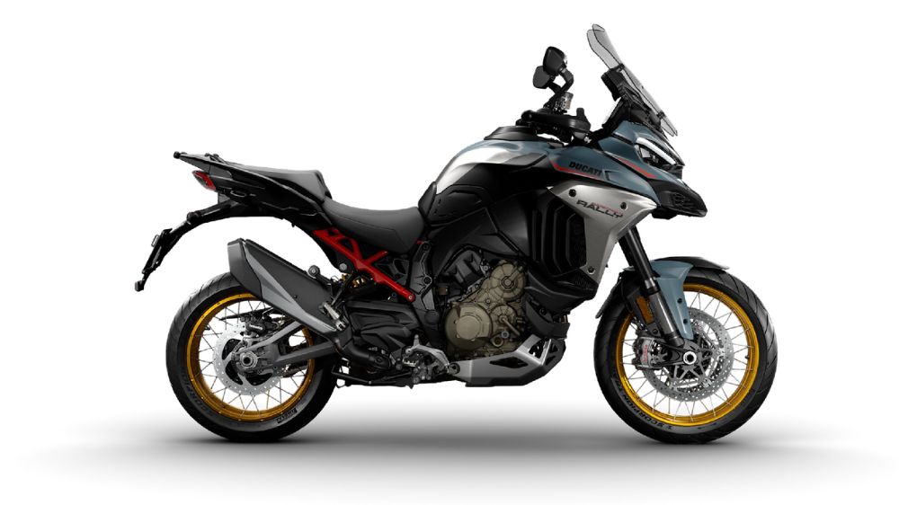 Ducati Multistrada V4 Rally 2026 menggunakan mesin V4 Granturismo berkapasitas 1.158 cc yang handal