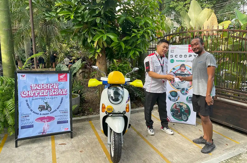 Scoopy Coffee Rave Gaya Hidup Stylish dan Sehat Komunitas Honda di Akhir Pekan