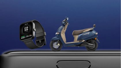 TVS iQube Smartwatch: Kendalikan Status EV Langsung dari Pergelangan Tangan