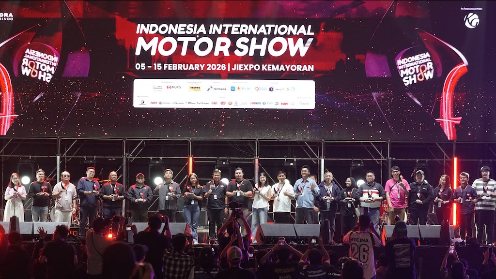 Penghargaan Motor IIMS 2026 Diberikan sebagai Apresiasi untuk Inovasi Terbaik