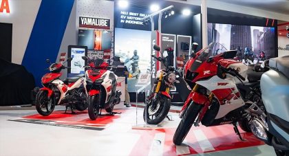 Rayakan 70 Tahun, Booth Yamaha di IIMS 2026 Pamerkan Livery Ikonik Bersejarah